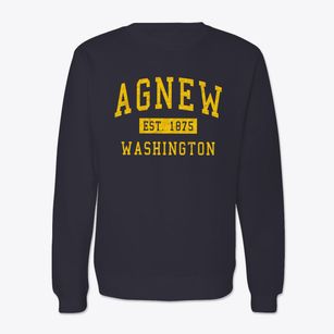 Agnew Washington Classic Established Crewneck Sweatshirt