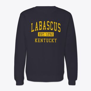 Labascus Kentucky Classic Established Crewneck Sweatshirt