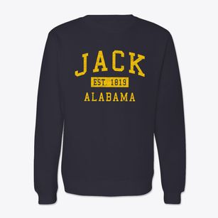Jack Alabama Classic Established Crewneck Sweatshirt