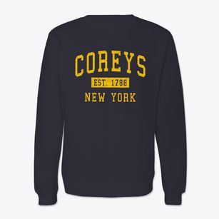 Coreys New York Classic Established Crewneck Sweatshirt
