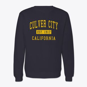Culver City California Classic Established Crewneck Sweatshirt