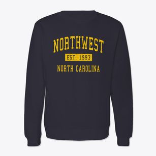 Northwest North Carolina Classic Established Crewneck Sweatshirt