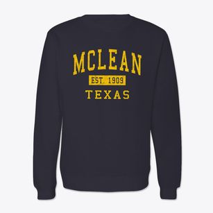 Mclean Texas Classic Established Crewneck Sweatshirt