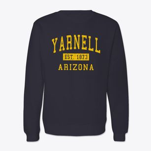 Yarnell Arizona Classic Established Crewneck Sweatshirt