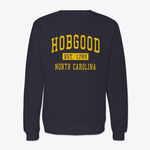 Hobgood North Carolina Classic Established Crewneck Sweatshirt