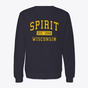 Spirit Wisconsin Classic Established Crewneck Sweatshirt