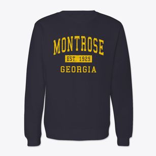 Montrose Georgia Classic Established Crewneck Sweatshirt