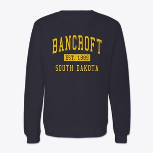 Bancroft South Dakota Classic Established Crewneck Sweatshirt