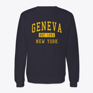Geneva New York Classic Established Crewneck Sweatshirt