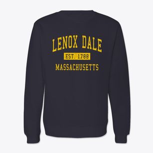 Lenox Dale Massachusetts Classic Established Crewneck Sweatshirt