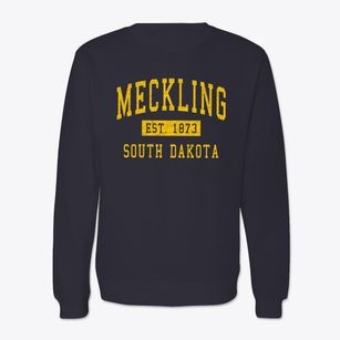 Meckling South Dakota Classic Established Crewneck Sweatshirt