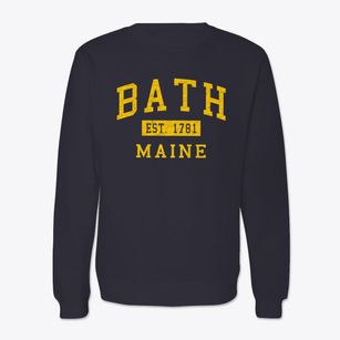 Bath Maine Classic Established Crewneck Sweatshirt