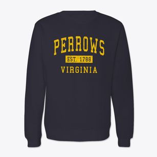 Perrows Virginia Classic Established Crewneck Sweatshirt