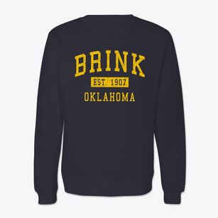 Brink Oklahoma Classic Established Crewneck Sweatshirt