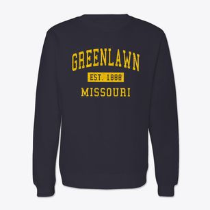 Greenlawn Missouri Classic Established Crewneck Sweatshirt