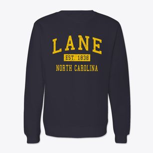 Lane North Carolina Classic Established Crewneck Sweatshirt