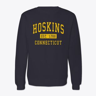 Hoskins Connecticut Classic Established Crewneck Sweatshirt