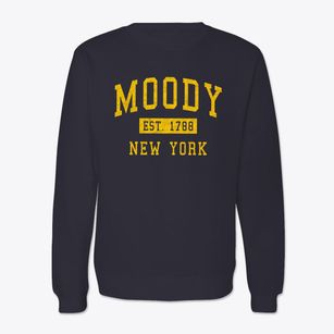 Moody New York Classic Established Crewneck Sweatshirt