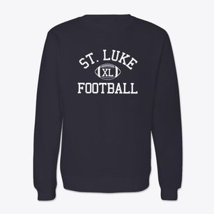 Saint Luke Catholic School Classic Football Crewneck Sweatshirt
