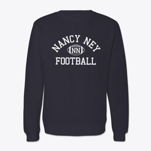 Nancy Ney Charter School Classic Football Crewneck Sweatshirt