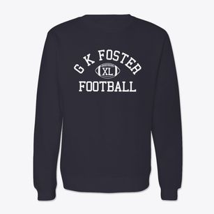 G K Foster Primary School Classic Football Crewneck Sweatshirt