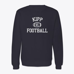 Kipp Austin Collegiate Classic Football Crewneck Sweatshirt