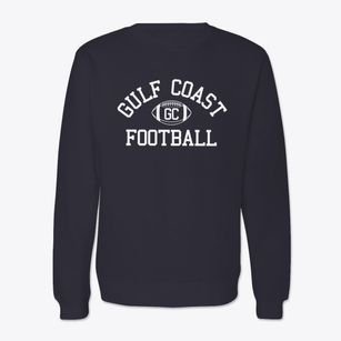 Gulf Coast High School Classic Football Crewneck Sweatshirt