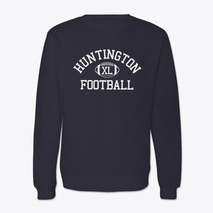 Huntington High School Classic Football Crewneck Sweatshirt