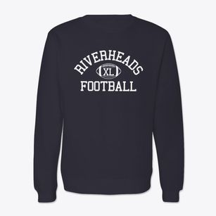 Riverheads High School Classic Football Crewneck Sweatshirt