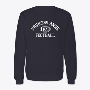 Princess Anne High School Classic Football Crewneck Sweatshirt