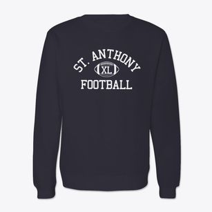 Saint Anthony On The Lake School Classic Football Crewneck Sweatshirt