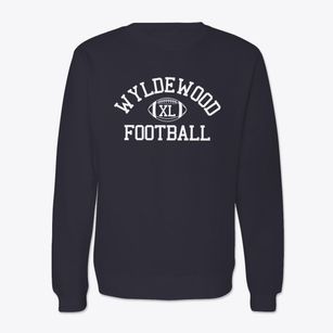 Wyldewood Christian School Classic Football Crewneck Sweatshirt