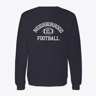 Neighborhood Christian School Classic Football Crewneck Sweatshirt