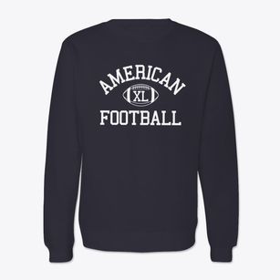 American Indian Public Charter School Classic Football Crewneck Sweatshirt