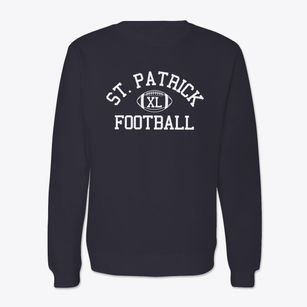 Saint Patrick Cathedral School Classic Football Crewneck Sweatshirt