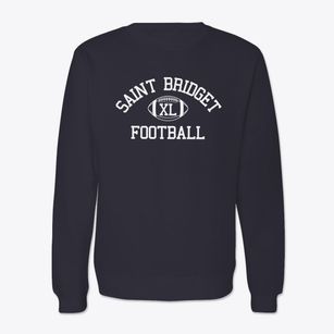 Saint Bridget Classic Football Crewneck Sweatshirt