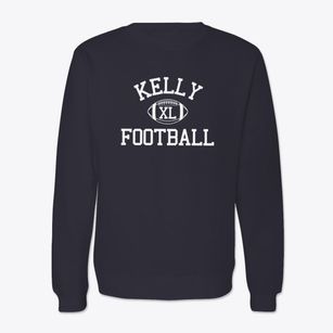 Thomas Kelly High School Classic Football Crewneck Sweatshirt