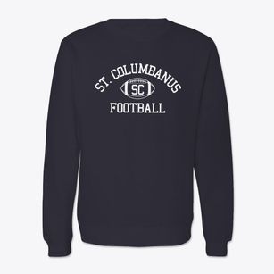 Saint Columbanus School Classic Football Crewneck Sweatshirt