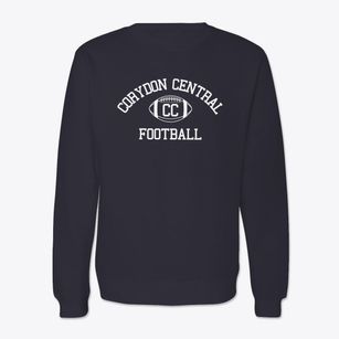 Corydon Central Junior High School Classic Football Crewneck Sweatshirt