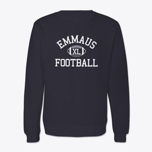 Emmaus Lutheran School Classic Football Crewneck Sweatshirt