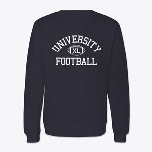 University High School Classic Football Crewneck Sweatshirt