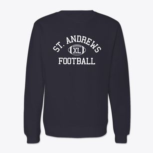 Saint Andrews Catholic School Classic Football Crewneck Sweatshirt