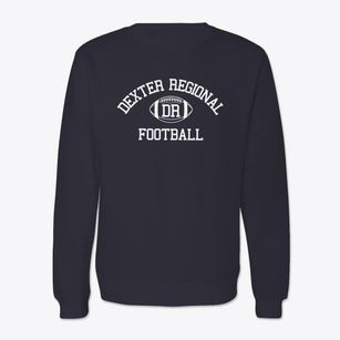 Dexter Regional High School Classic Football Crewneck Sweatshirt