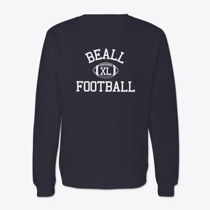 Beall High School Classic Football Crewneck Sweatshirt