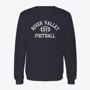 River Valley High School Classic Football Crewneck Sweatshirt