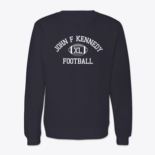 John F Kennedy School Classic Football Crewneck Sweatshirt