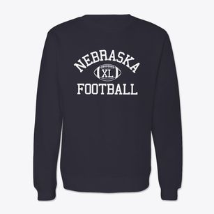 Nebraska School For The Deaf Classic Football Crewneck Sweatshirt