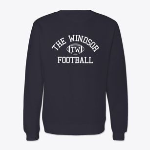 The Windsor School Classic Football Crewneck Sweatshirt