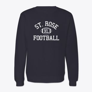 Saint Rose Of Lima School Classic Football Crewneck Sweatshirt