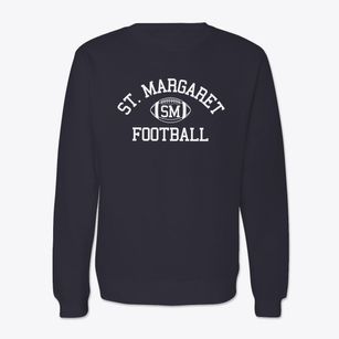 Saint Margaret School Classic Football Crewneck Sweatshirt